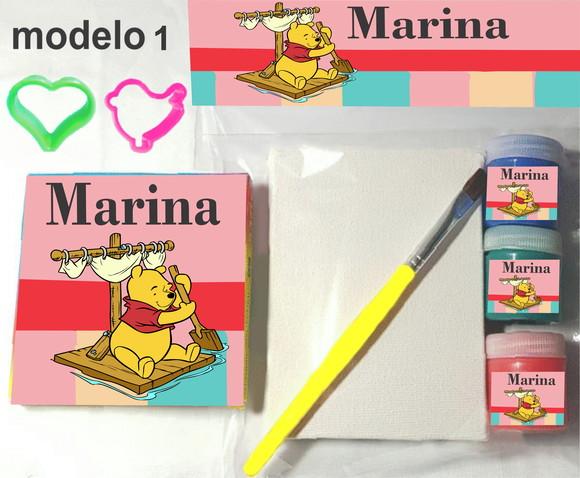 Kit Massinha e Pintura-pooh
