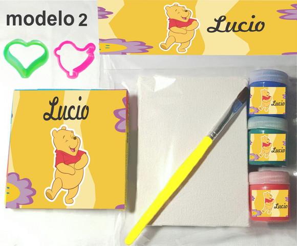 Kit Massinha e Pintura-pooh