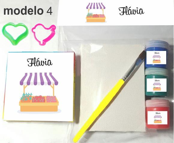 Kit Massinha e Pintura-quitandinha