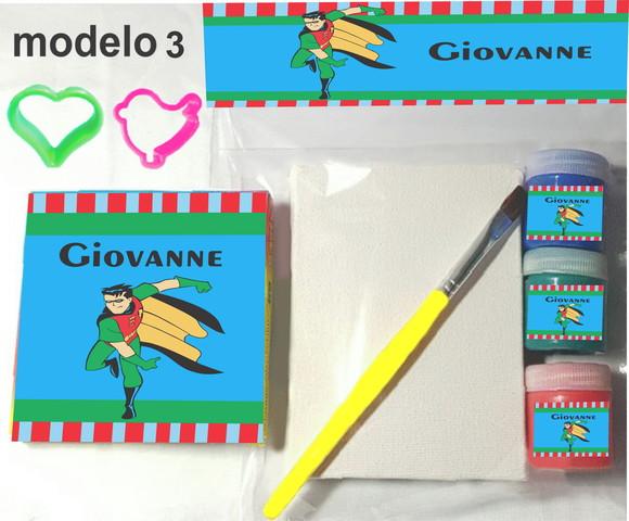 Kit Massinha e Pintura-robin
