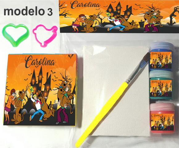 Kit Massinha e Pintura-scooby Doo