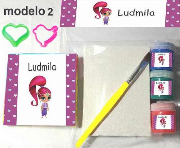 Kit Massinha e Pintura-shimmer Shine