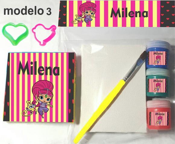 Kit Massinha e Pintura-shimmer Shine