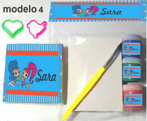 Kit Massinha e Pintura-shimmer Shine