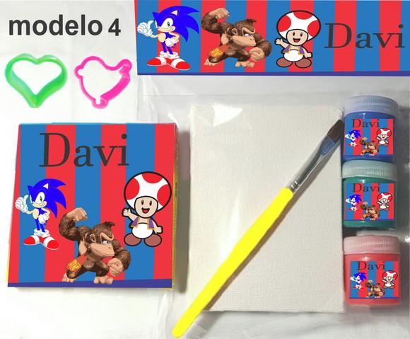 Kit Massinha e Pintura-sonic