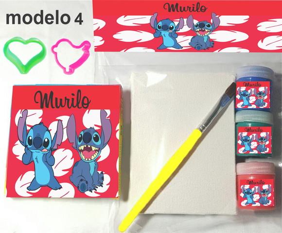 Kit Massinha e Pintura-stitch e Lilo