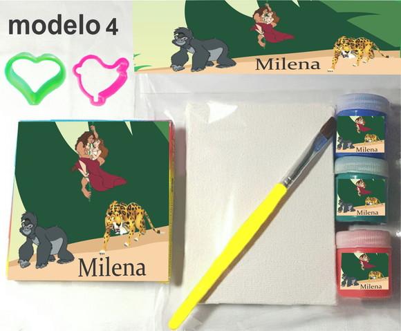 Kit Massinha e Pintura-tarzan