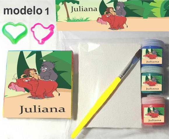 Kit Massinha e Pintura-tarzan