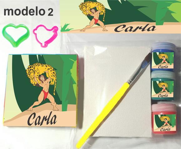 Kit Massinha e Pintura-tarzan
