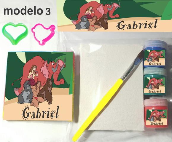 Kit Massinha e Pintura-tarzan