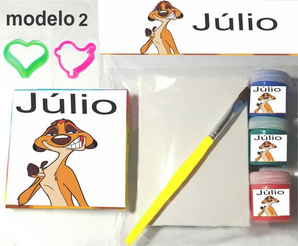 Kit Massinha e Pintura-timão