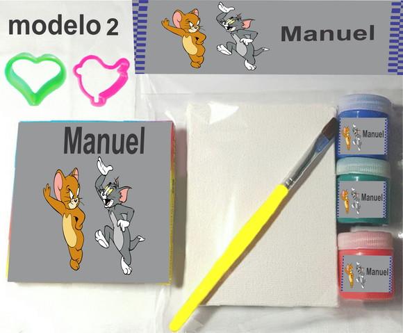 Kit Massinha e Pintura-tom e Jerry