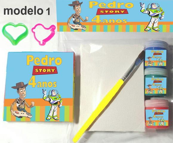 Kit Massinha e Pintura-toy Story