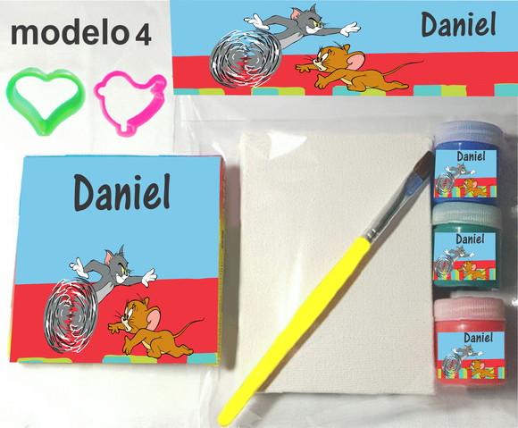 Kit Massinha e Pintura-tom e Jerry
