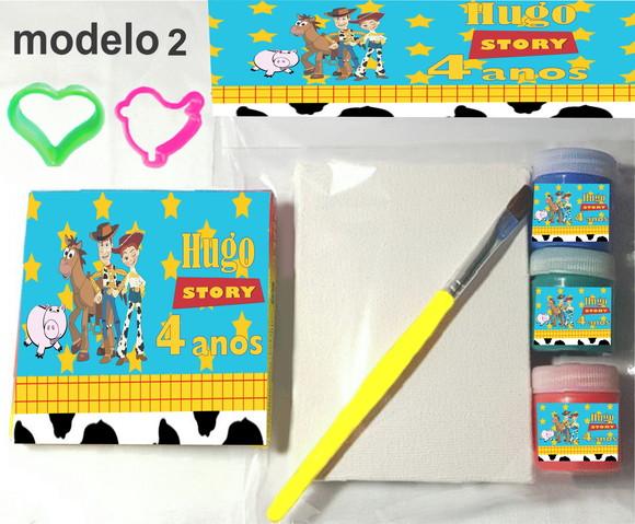 Kit Massinha e Pintura-toy Story