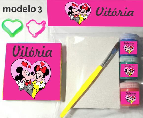 Kit Massinha e Pintura-turma do Mickey