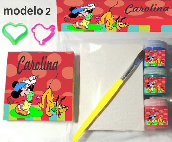 Kit Massinha e Pintura-turma do Mickey