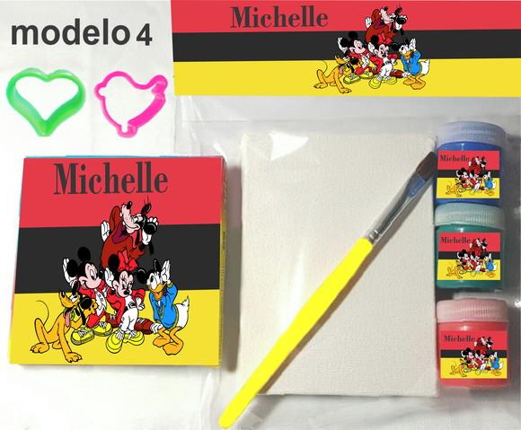 Kit Massinha e Pintura-turma do Mickey