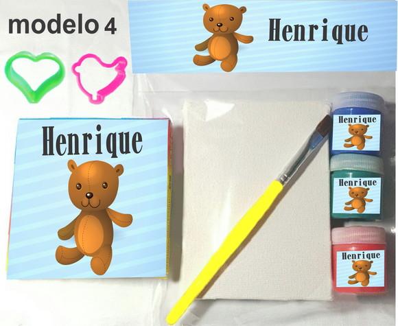 Kit Massinha e Pintura-ursinho
