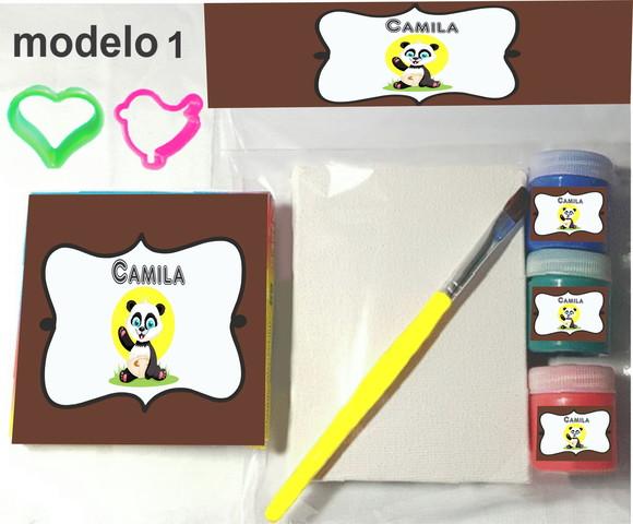 Kit Massinha e Pintura-ursinho