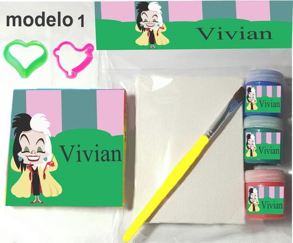 Kit Massinha e Pintura-vilões