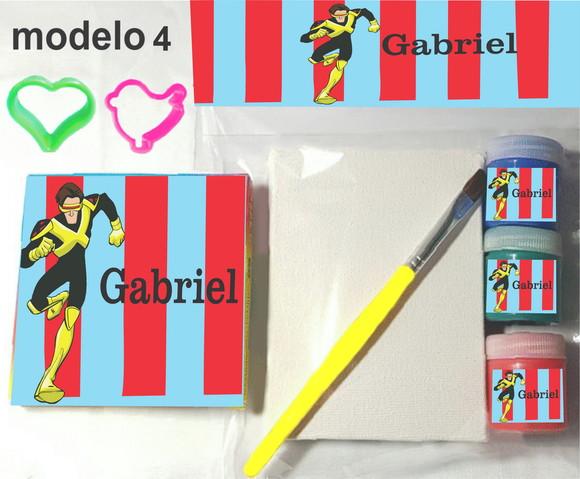 Kit Massinha e Pintura-x Mens