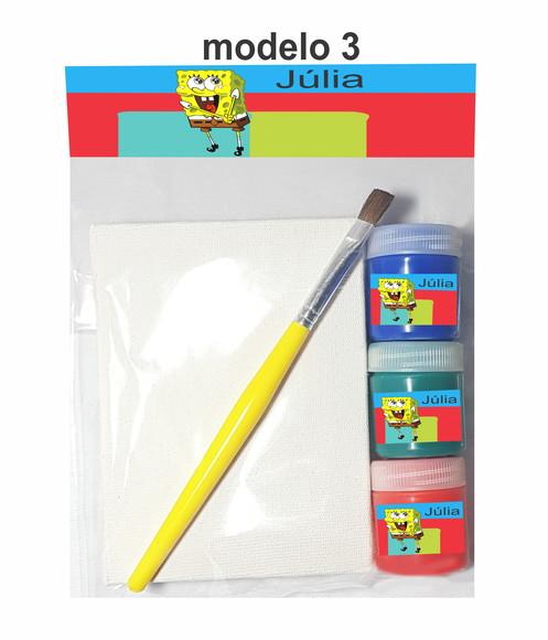 Kit Pintura-bob Esponja