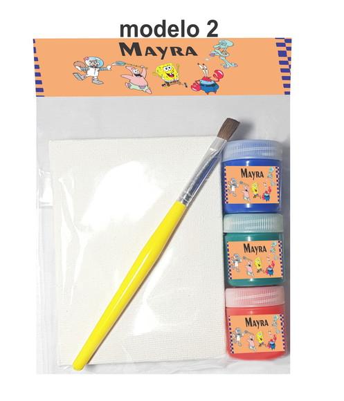 Kit Pintura-bob Esponja