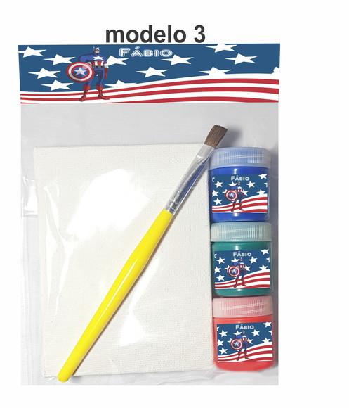 Kit Pintura-capitão America