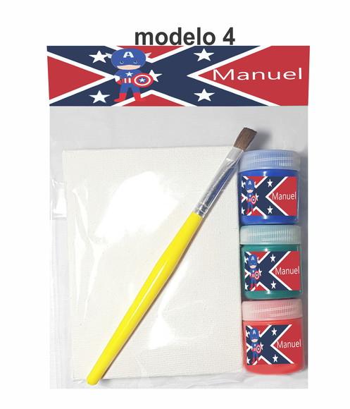 Kit Pintura-capitão America