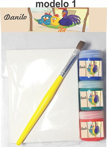 Kit Pintura-galinha Pintadinha