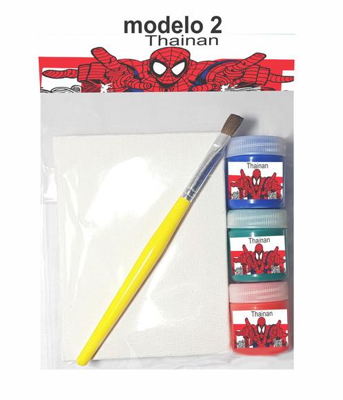 Kit Pintura-homem Aranha