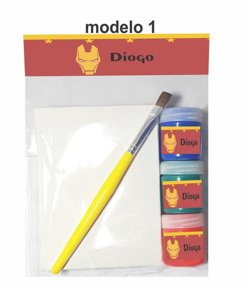 Kit Pintura-homem de Ferro