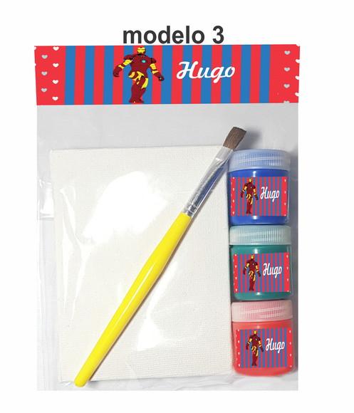 Kit Pintura-homem de Ferro