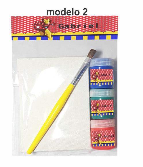 Kit Pintura-homem de Ferro