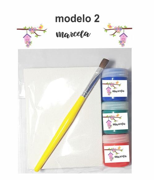 Kit Pintura-jardim Encantado