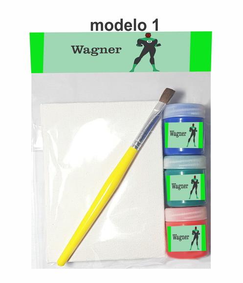 Kit Pintura-lanterna Verde