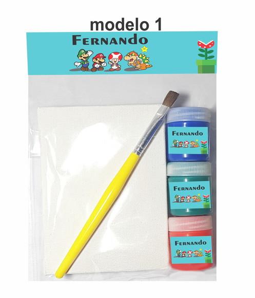 Kit Pintura-mario Bros
