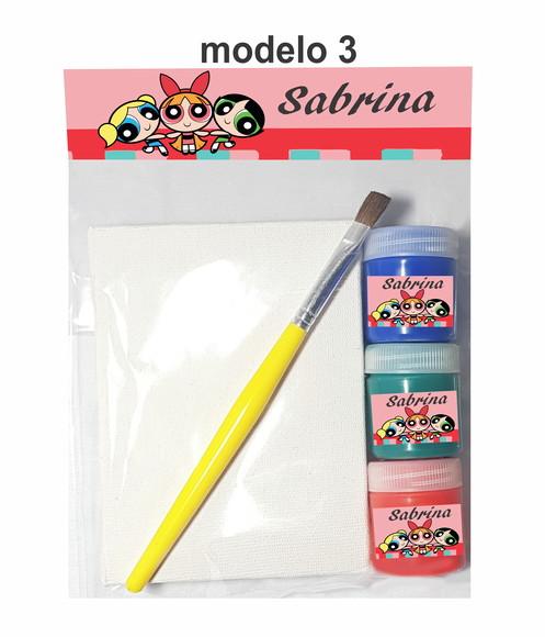 Kit Pintura-menina Super Poderosas