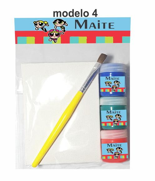 Kit Pintura-menina Super Poderosas