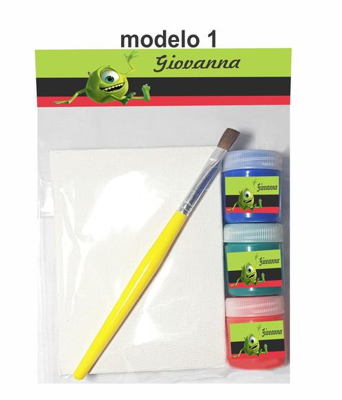 Kit Pintura-mike Wazowski