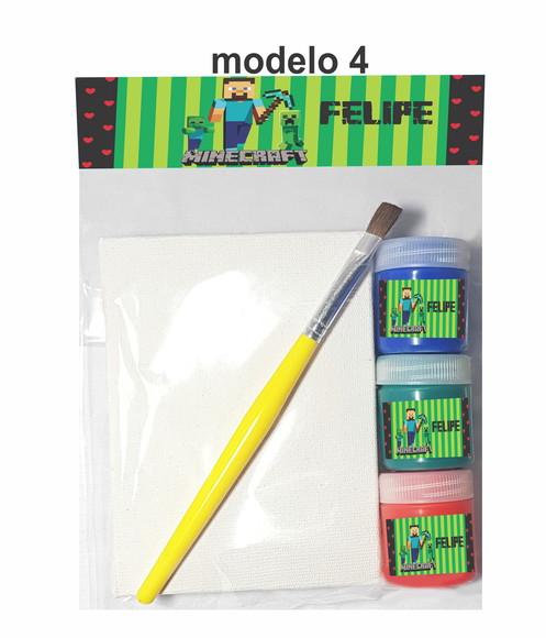 Kit Pintura-minecraft