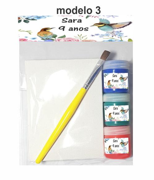 Kit Pintura-pássaros