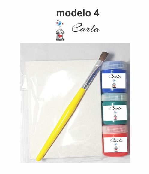 Kit Pintura-pássaros