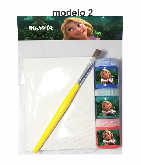 Kit Pintura-rapunzel