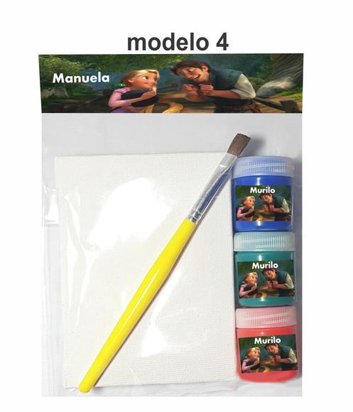 Kit Pintura-rapunzel