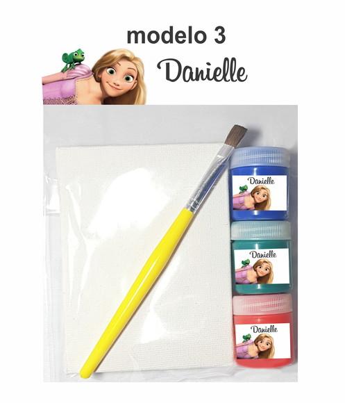 Kit Pintura-rapunzel