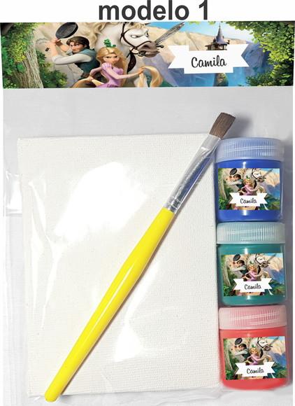 Kit Pintura-rapunzel