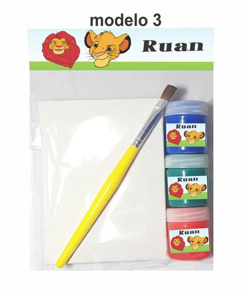 Kit Pintura-rei Leão