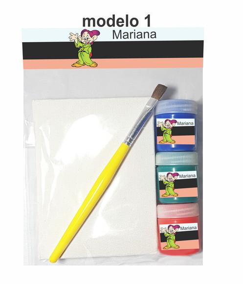 Kit Pintura-sete Anões